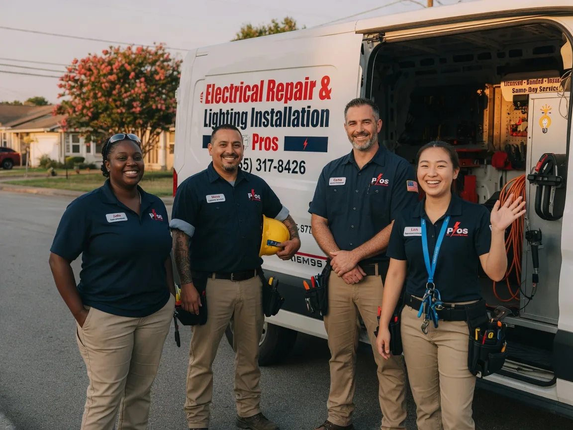 Licensed Electrician company in Dime Box, TX